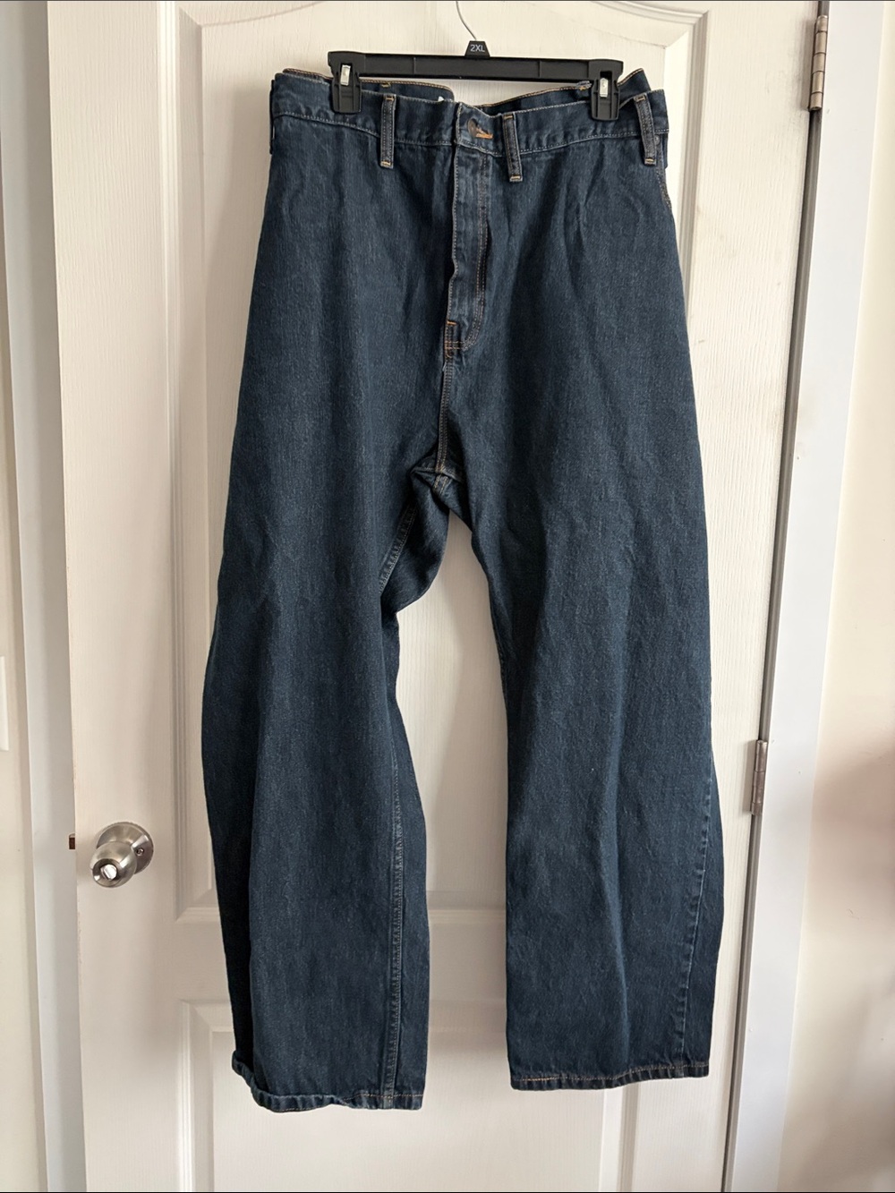 Nautica Men's Dark Blue Bootcut Jeans